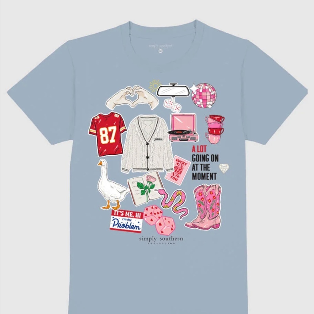 Simply Southern Limited Edition Taylor Swift Era’s Inspired Tee NWT - Picture 9 of 10